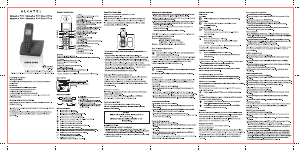 Manual Alcatel Versatis P160 Wireless Phone