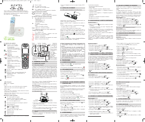 Mode d’emploi Alcatel Versatis XL350 Voice Téléphone sans fil