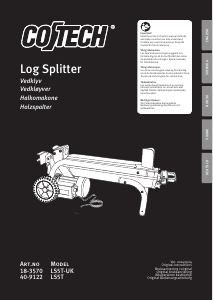 Manual Cotech LS5T Wood Splitter