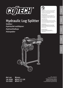 Bedienungsanleitung Cotech WS4T-37 Holzspalter