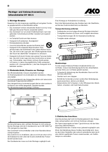 Manuale AKO BY 801 S Termoventilatore