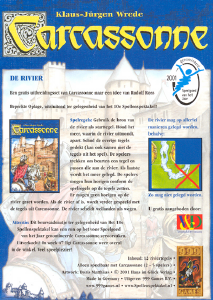 Handleiding 999 Games Carcassonne - De rivier