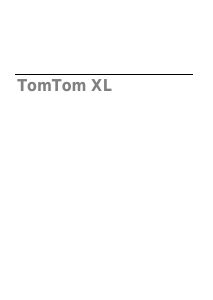 Manual TomTom XL Car Navigation