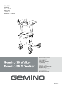 Manual Gemino 30 Walker M Andarilho de rodas