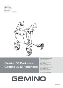 Käyttöohje Gemino 30 M Parkinson Rollaattori