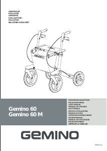 Handleiding Gemino 60 M Rollator