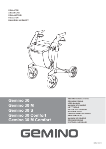 Manual Gemino 30 S Andarilho de rodas