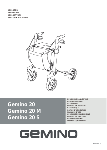 Handleiding Gemino 20 Rollator