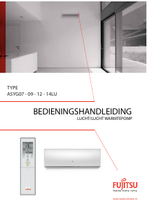 Handleiding Fujitsu ASYG14LU Airconditioner