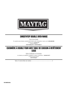 Manual Maytag MET8720DE Gemini Range