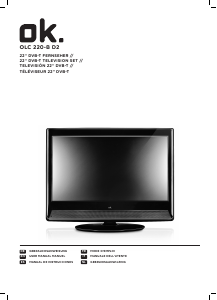 Manuale OK OLC 220-B D2 LCD televisore