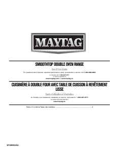 Manual Maytag MET8820DS Gemini Range