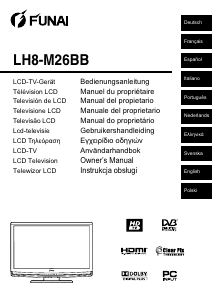 Bedienungsanleitung Funai LH8-M26BB LCD fernseher