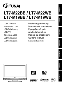 Bedienungsanleitung Funai LT7-M19WB LCD fernseher