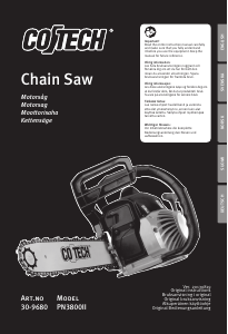 Manual Cotech PN3800II Chainsaw