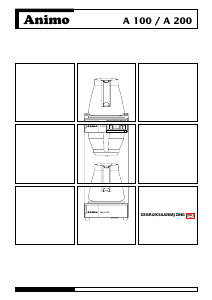 Handleiding Animo A200 Koffiezetapparaat