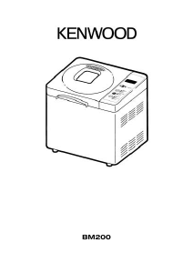 Käyttöohje Kenwood BM200 Leipäkone
