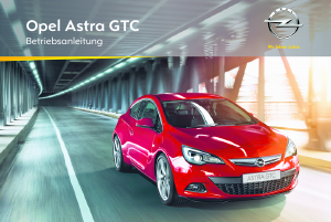 Bedienungsanleitung Opel Astra GTC (2011)