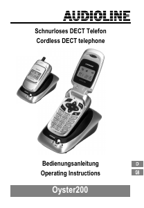 Bedienungsanleitung Audioline Oyster 200 Schnurlose telefon