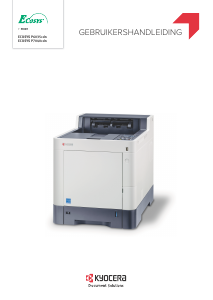 Handleiding Kyocera ECOSYS P6035cdn Printer