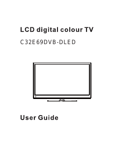 Handleiding Cello C32E69DVB LCD televisie