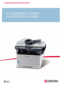 Handleiding Kyocera FS-1035MFP Multifunctional printer