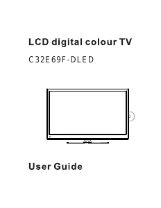 Manual Cello C32E69F LCD Television