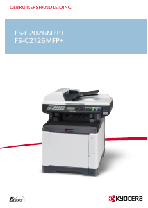 Handleiding Kyocera FS-C2126MFP+ Multifunctional printer