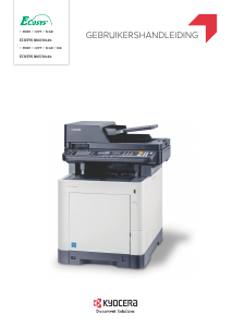 Handleiding Kyocera ECOSYS M6530cdn Multifunctional printer