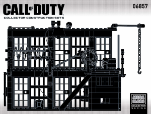 Handleiding Mega Bloks set DCL08 Call of Duty Alcatraz