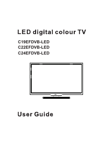 Manual Cello C19EFDVB LED Television