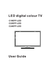 Handleiding Cello C19EFF LED televisie