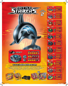 Manuál Mega Bloks set 29473 Battle Strikers Orca