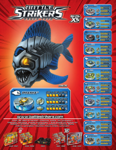 Bedienungsanleitung Mega Bloks set 29636 Battle Strikers Piranha