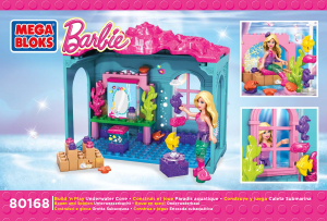 Manual Mega Bloks set CNF05 Barbie Underwater cove