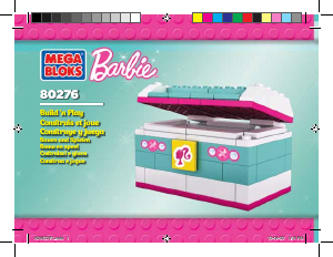 Handleiding Mega Bloks set 80276 Barbie Build n play