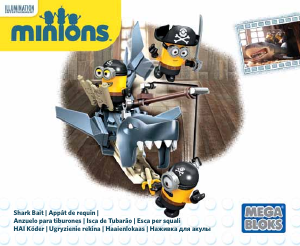 Manual Mega Bloks set CNF54 Minions Shark bait