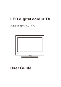 Handleiding Cello C16117DVB LED televisie