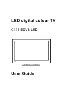 Manual Cello C19115DVB LED Television