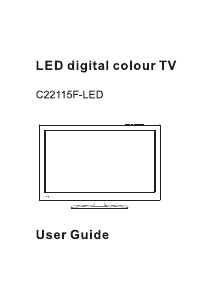 Handleiding Cello C22115F LED televisie