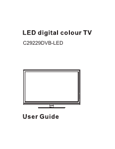 Handleiding Cello C29229DVB LED televisie