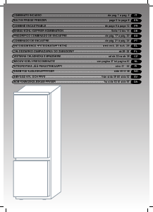 Manuale Rosières RBCP 3183/2 Frigorifero-congelatore