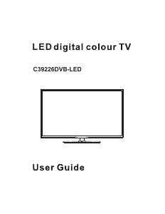 Manual Cello C39226DVB LED Television