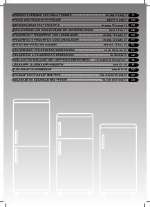 Manual de uso Rosières RBOA 174 Refrigerador