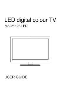 Manual Cello MS22112F LED Television