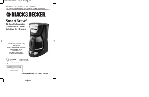 Manual Black and Decker DCM2075 Coffee Machine