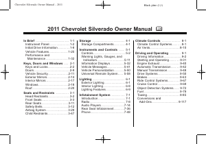 Manual Chevrolet Silverado 1500 (2011)