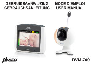 Manual Alecto DVM-700 Baby Monitor