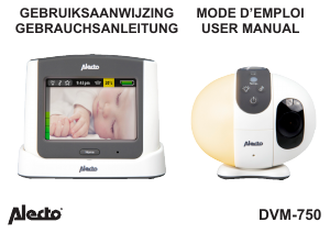 Manual Alecto DVM-750 Baby Monitor