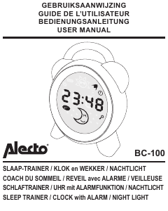 Mode d’emploi Alecto BC-100 Veilleuse